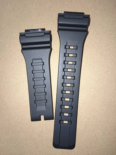 适配卡西欧AQ-S810W/AEQ-110/W-735H/TRT-110H/黑色树脂手表带。