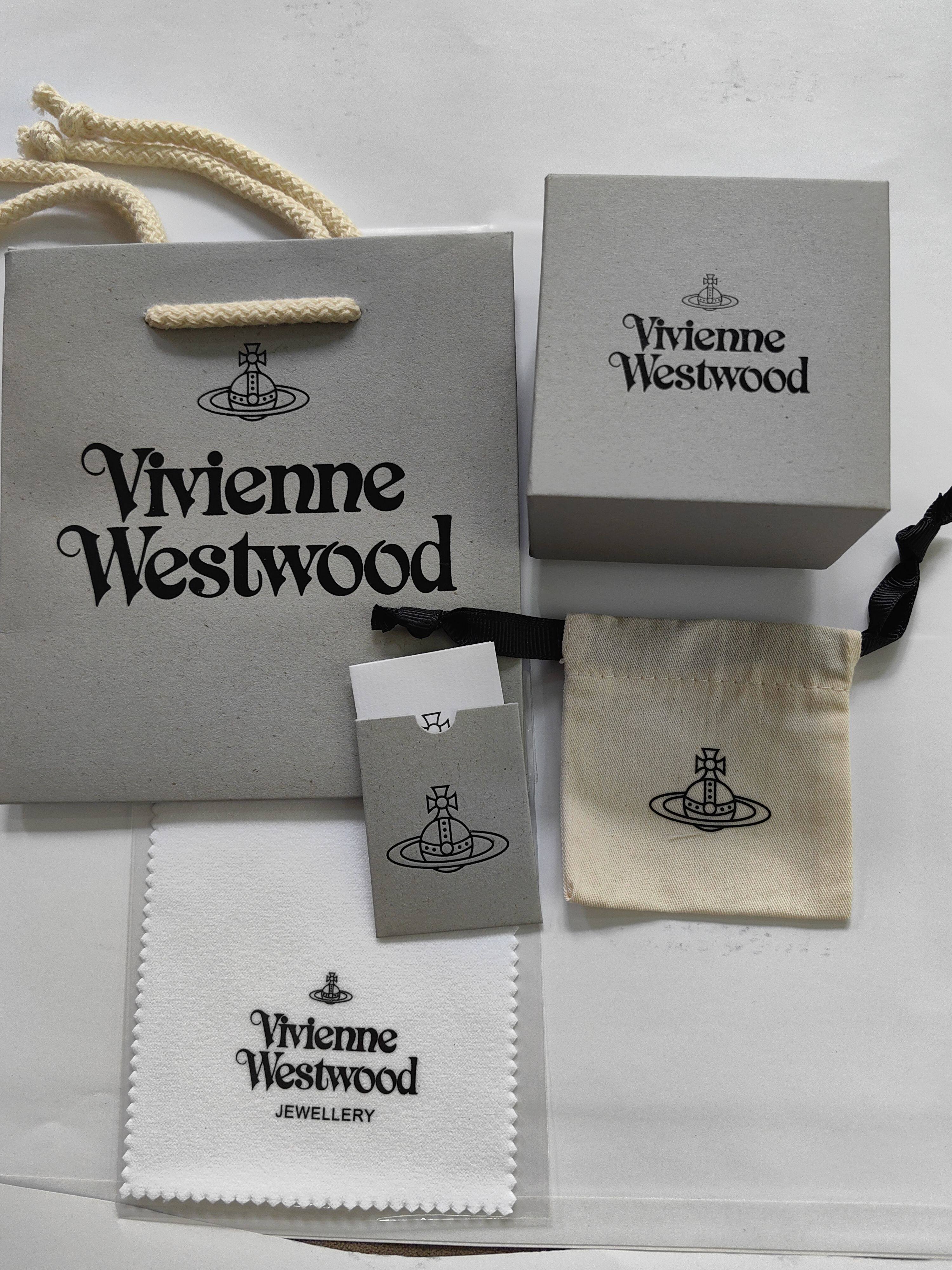 thumbnail for Saturn necklace bracelet earrings Xitaijia Weiwei'an same packaging box storage bag Vivien jewelry gift bag