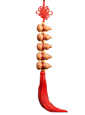 桃木挂件风水葫芦吉祥物五福临门