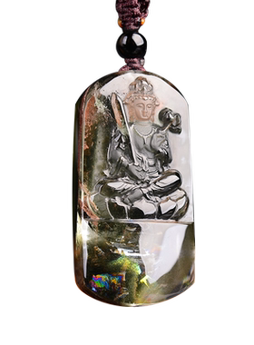 七彩绿幽灵虚空藏菩萨属虎生肖牛