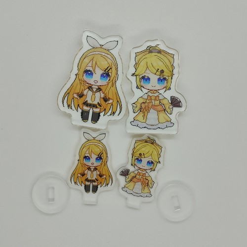 【现货】像素小铃 镜音铃同人周边 麻将立牌粒牌同人谷