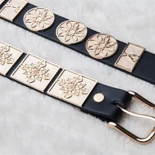 汉服配饰品圆领腰带护腕腰封明制革带可配贴里飞鱼服百搭皮带束袖