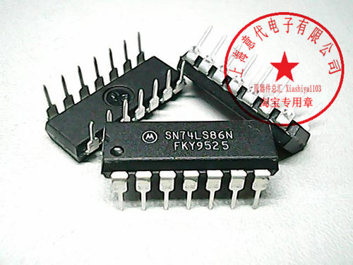 SN74LS86N ,MOT, MC74F86N〖正品原装〗赛格市场G332室实体店现货
