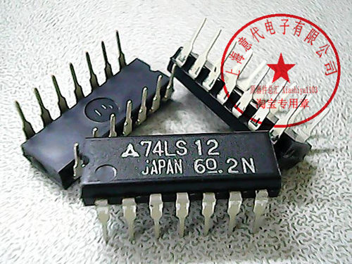 74LS12  松下  DIP-14〖正品原装〗赛格市场G332室实体店 现货
