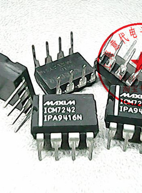 ICM7242IPA  MAX  DIP-8【正品散新】赛格市场G332室实体店 现货