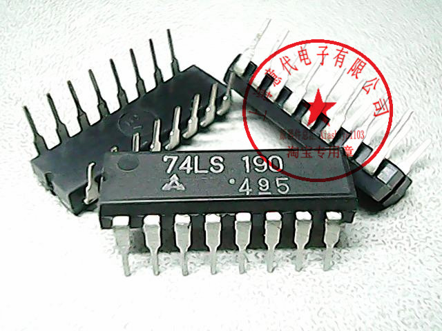 74LS190  松下  DIP-16〖正品原装〗赛格市场G332室实体店 现货