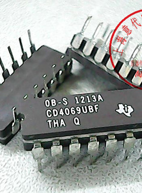 CD4069UBF  TI   4069【正品陶封】赛格市场G332室实体店 现货