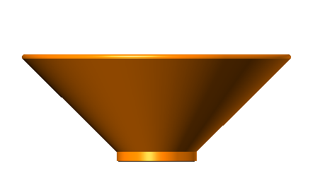 精雕图斗笠杯茶杯stl三维立体2D/3D绘图
