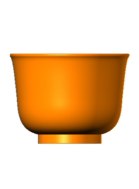 精雕图茶杯主人杯21stl三维立体图圆雕图2D3D图圆雕电脑雕刻图