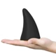 Demon Horn Black (1) Пластик с клеем
