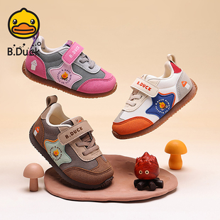 幼儿园室内软底儿童阿甘鞋 B.Duck小黄鸭童鞋 款 男童秋季 宝宝学步鞋