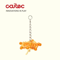 Caitec Parrot Toy Toy Little Bird Toy звучит маленькая летающая тарелка маленькая и безрезультатная, подходит только для маленьких попугаев