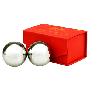 50MM实心钢球手球把玩握训练用球锻炼手的保健盘转球