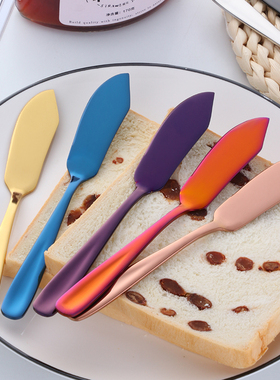 304不锈钢牛油刀奶酪刀甜品刀芝士刀涂抹刀家用奶酪抹酱刀果酱刀