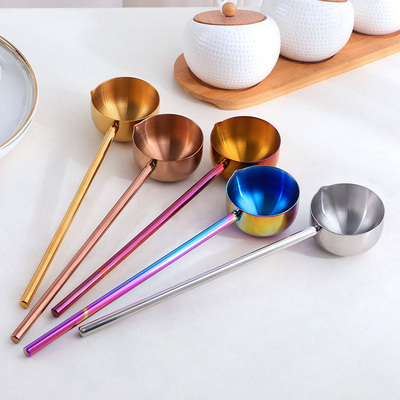 304不锈钢汤勺长柄喝汤勺子