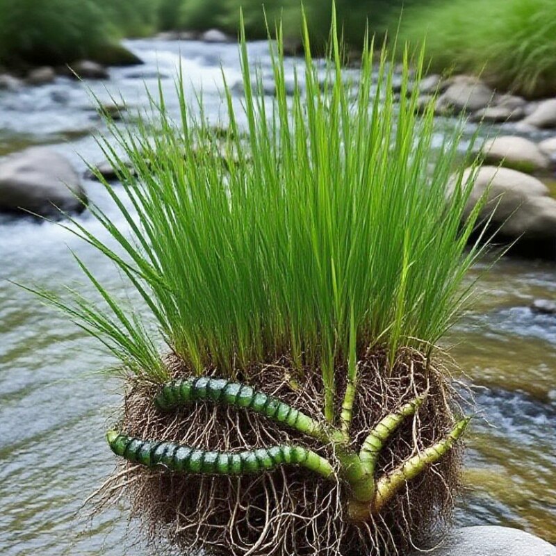 江西深山石菖蒲根现挖中草材石菖蒲苗龙根景观绿化药食同源植物