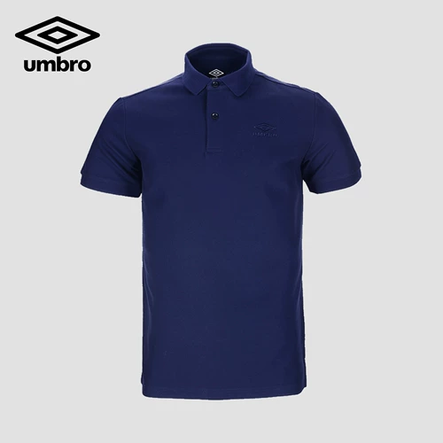 Umbro, спортивная футболка polo для отдыха, с вышивкой, короткий рукав