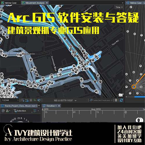 128.2025GIS基础速成数据可视化用地分析环境分析ESG空间规划案例