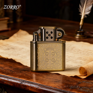 ZORRO佐罗官方正品 煤油打火机防风老九门生日送男友爸爸礼物耐用