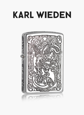 佐罗联名KW卡尔威登煤油打火机纯银老式复古送男朋友礼物礼盒K902