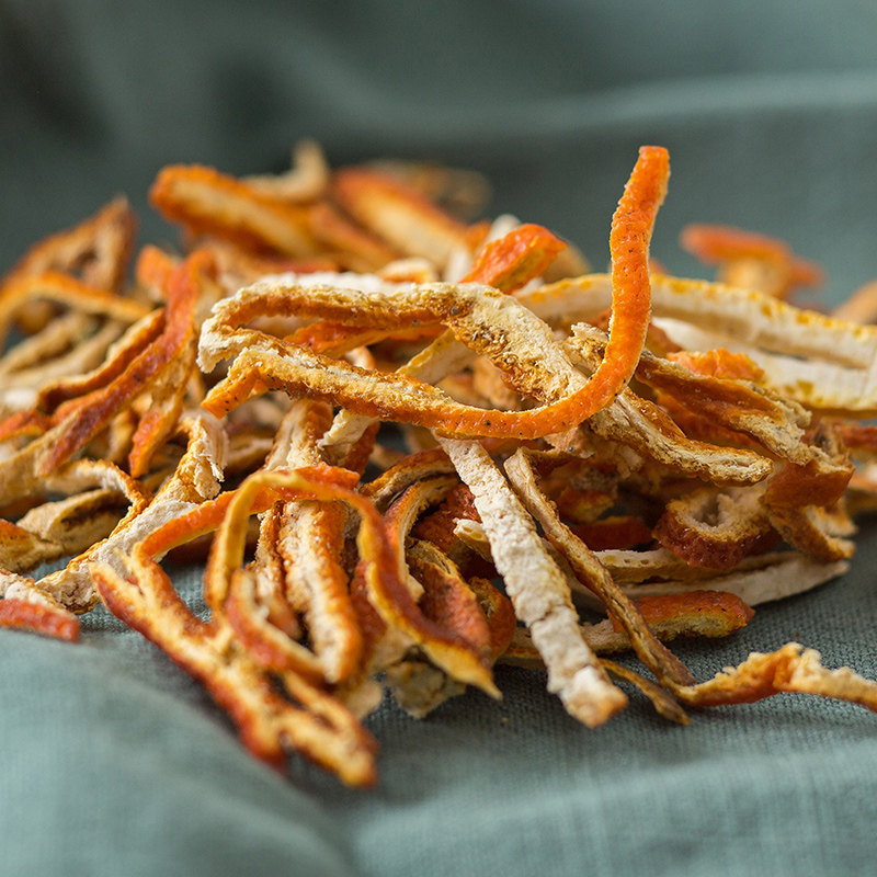 陈皮丝 50g橘皮 陈皮干老陈皮可磨橘皮粉陈皮丝香料卤料另有八角