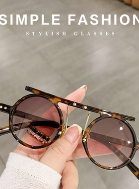 达人嘻哈墨镜欧美街拍科技日系