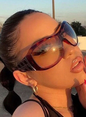 超大框太阳镜珂盾防紫外线欧美