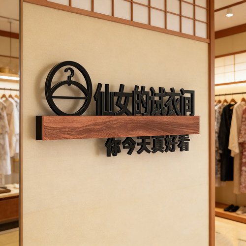 可改字改图粘贴牢固亚克力贴牌