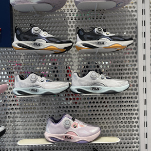 FILA斐乐童鞋2026春季男女大童BOA旋钮运动跑鞋训练鞋 K65B412404