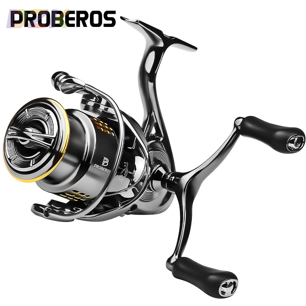 全金属双摇臂纺车轮微物轮 6.2:1 6+1BB远投鱼线轮路亚轮渔轮渔z1