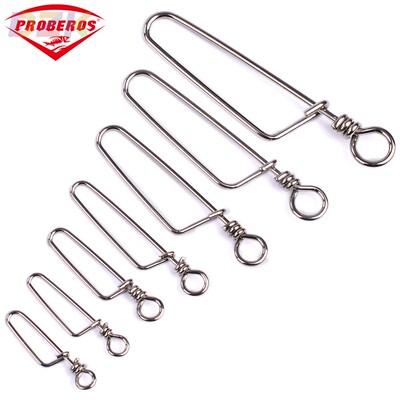 松本路亚PRO BEROS不锈钢回形别针 路亚鱼饵别针(100个/包)z1