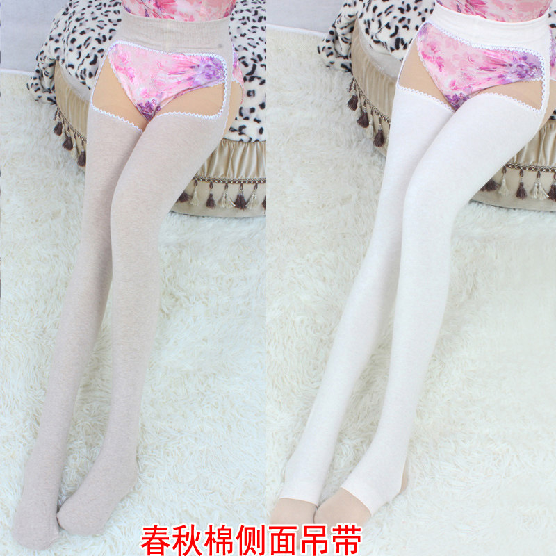 性感美腿镂空吊带袜女袜侧面吊带长筒袜棉春秋深灰色花边条纹多色,女士内衣/男士内衣/家居服,长筒袜,淘宝优惠券,粉丝福利购,淘宝优惠卷