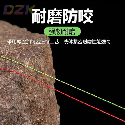 不褪色线跨境主线pe线高端ygk绿成品渔线海钓编织线鱼线耐磨n6