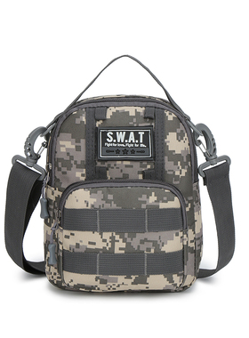 迷彩战术包男士户外胸包单肩包牛津布休闲斜跨包男士多功能两用包