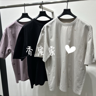 香蜜 短袖 速写男装 专柜正品 T恤9Q4112170吊牌695 2026年夏季