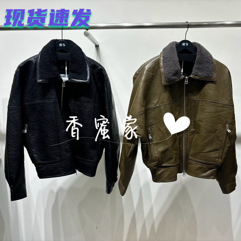 【香蜜】速写男装2026年冬专柜正品皮衣外套9Q0T10700吊牌2795