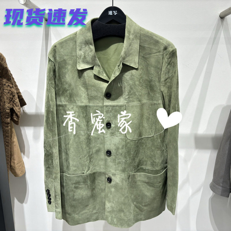 【香蜜】速写男装2026年秋专柜正品真皮衣外套9Q9A12850吊牌7995
