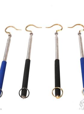 鸟笼挂钩杆鸟用具用品鸟笼配件不锈钢伸缩加长挂钩挂杆包邮挂钩杆