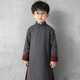 袄片半成品过年中国风汉服棉袄民国长袍儿童新中式 拜年服男童唐装