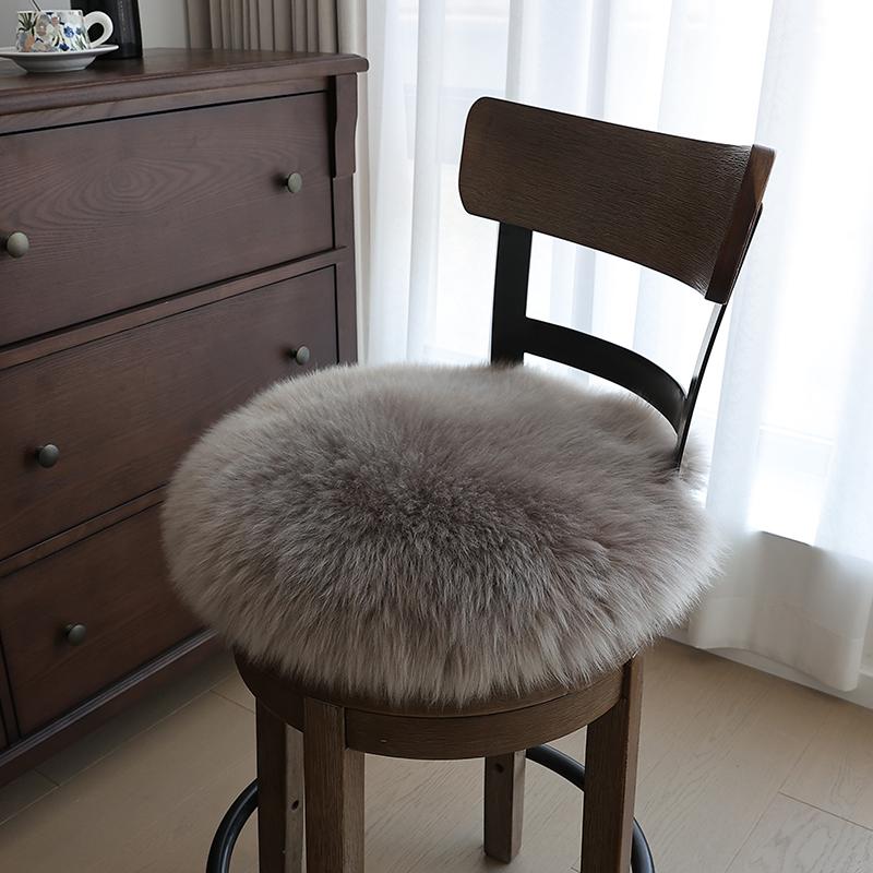 桓羊羊毛椅垫桓羊纯羊毛