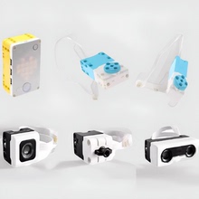 兼容LEGO乐高SPIKE数据线45678主机锂电机中马达颜色超声波传感器