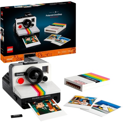 新品正品套装乐高积木LEGO 21345照相机宝丽来拍立得益智拼搭玩具