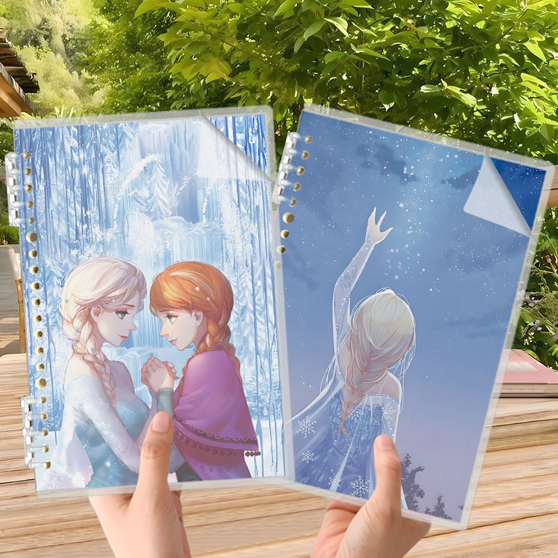 冰雪奇缘活页本女生卡通笔记本