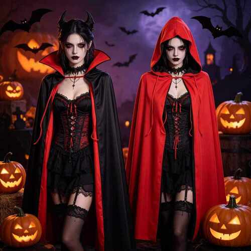 HalloweenPirateReaperCape