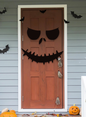 HalloweenSkullHandWallSticker