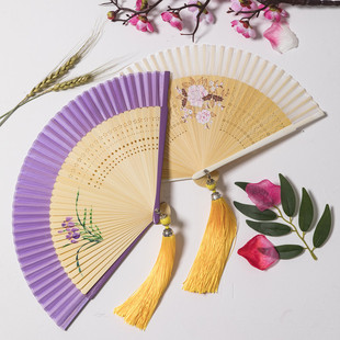布折扇舞蹈流苏 Cloth Fan Dance Tassel