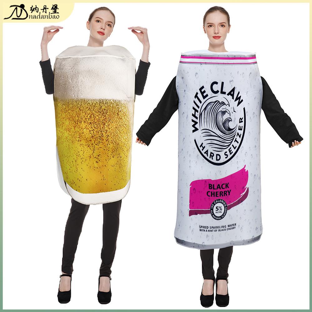Halloweenparty sponge performance costumes万圣节派对海绵服饰