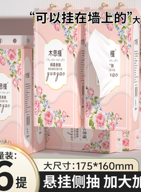 Hanging Tissue 挂抽纸巾加厚家用厕纸无香侧抽加大卫生纸