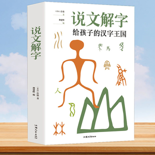 给孩子 说文解字 汉字王国许慎著中小学生图解汉字奥秘新编说文解字大全集给孩子 包邮 汉字世界儿童学习汉字课外读本书籍