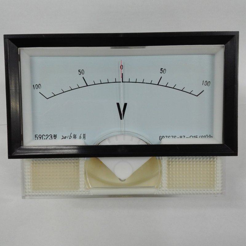 59C23 正负 +-100V 50V 150V 250V 300V直流电流电压表面板表电流